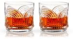 TRUEBRANDS Viski Кристални чаши за уиски във винтидж стил beau 2 бр. - 325 мл (viski-11254)