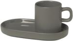 BLOMUS Комплект от 2 бр. чаши за еспресо PILAR, 50 мл - цвят сив (Pewter) (BLOMUS-63972)