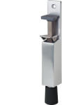 KWS Ajtókitámasztó 1033 rúdkinyomás 30 mm 212 x 30 mm alumínium sötétbarna eloxált (SCH-102283803)