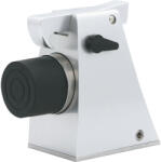 KWS Kaputartó 1110 horoggal és ütközővel magasság 121 mm alu ezüst eloxált (SCH-102283394)