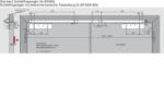 Dormakaba Ajtócsukó TS 93B GSR/EMF2-BG-V EN 2-5 2-szárnyú csúszósínnel ezüst (SCH-102282680)