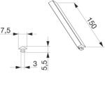 Maco Multi-vent Kerettömítés Nutszélesség 25-35mm150mmvilágosszürke (SCH-102214771)