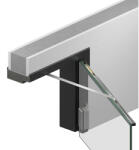 Athmer Porti Nyitáshatároló Üvegajtókhoz 709-959 mm 50 Kg Ezüst Fém Tok (SCH-102279542)