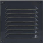 Upmann Időjárásvédelmi Rács Csavarozható Szögletes 200 X 200 mm Alu Szürke (SCH-102203726)