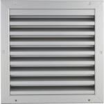 Upmann Időjárásvédelmi Rács Szögletes 230 X 170 mm Alu Ezüst (SCH-102204276)