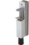 KWS Ajtókitámasztó 1133 Üvegajtóhoz Rúdkinyomás 30 212 X 36 mm Alu Ezüst Eloxált (SCH-102283406)