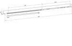 Dormakaba Csúszósín Gsr-emr Xea Elektromechanikus Rögzítés Nélkül Ezüst (SCH-102281561)