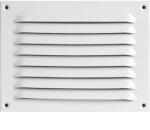Upmann Időjárásvédelmi Rács Csavarozható Szögletes 230 X 170 mm Alu Fehér (SCH-102203724)
