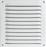 Upmann Időjárásvédelmi Csavarozható Rács Szögletess 230 X 170 mm Alu Fehér (SCH-102203559)