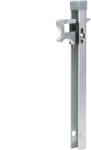 Locinox Ajtórögzítő Abk U-profil 500x40x40 mm Alu Bukóelem Acél Tűzihorganyzott (SCH-102217003)