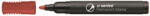 A-Series Alkoholos marker 3mm, kerek végű A-series piros (AS1094) - officefirst