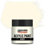Pentart fényes akrilfesték, 50 ml - elefántcsont