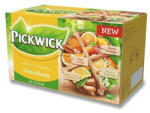 Pickwick Gyümölcs tea 20x2 g Pickwick Fruit fusion SÁRGA citrom, narancs, mangó, gyömbér-citrom és bodzavirággal (65306) - iroda-ellatas
