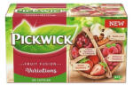 Pickwick Gyümölcstea 20x2 g PickwickVariációk PIROS meggy, vörösáfonya, alma, eper és málna (65300) - iroda-ellatas