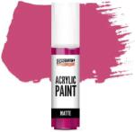 Pentart matt akrilfesték, 20 ml - magenta