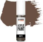 Pentart matt akrilfesték, 20 ml - földbarna