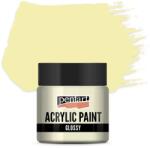 Pentart fényes akrilfesték, 50 ml - vajszín
