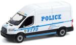 GreenLight Macheta Ford Transit NYPD 2015, Route Runners - Seria 3, scara 1: 64 Greenlight (2423A)