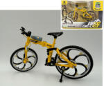 Golden Wheel Macheta bicicleta Star M-22 1: 10 galben Golden Wheel 03C , miniatura cu parti mobile (2879-5995)