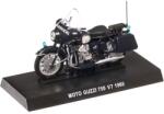 ATLAS Macheta motocicleta Guzzi 750 V7 carabinieri negra 1966, scara 1: 24, Atlas (2448)