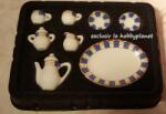 Hobbyplanet Serviciu de ceai portelan - set de 8 piese - miniatura (CC75390)
