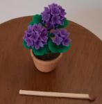 Hobbyplanet Hortensia in ghiveci ceramic-miniatura papusi (CC75762)
