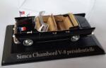 ATLAS Macheta Simca Chambord V-8 AB-P President Kennedy , black (KEN)