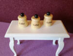 Hobbyplanet Set 3 borcanele din lemn - miniatura papusi (V70797)
