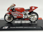 Atlas Collection Macheta Motocicleta Honda RS250RW Roberto Rolfo Moto GP 2004 , Scara 1: 24 (2850)