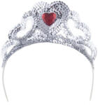 Fashion Tiara cu paiete argintii , Accesorii petrecere si costume - Cod 53000 (53000)