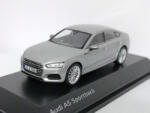 SPARK Macheta Auto Audi A5 2017 Sportback Argintiu Metalizat , Scara 1: 43 Spark Dealer Edition (5011605031)