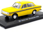 ATLAS Macheta Taxi Volvo 144 Stockholm 1970, scara 1: 43, galben-negru, Atlas (2865)