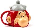 Hobbyplanet Cana mare ceramica 3D cu capac in forma de cap de Obelix (LMUG22)