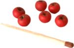 Hobbyplanet Rosii - set 6 buc- miniaturi casute de papusi (3323)