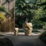 Vondom Masa exterior/interior design decorativ SKULL TABLE, mat (46105 VD)