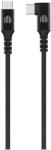 Dviced Angled Braided cable USB-C to USB-C, 1, 25m - black (DV120016)