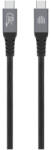 Dviced USB4 Braided Cable, 80 Gbps, 240 W, (Thunderbolt compatible), 1m - black (DV120014)