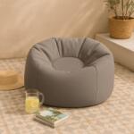 MeowBaby® Puf premium copii meowbaby floreo drift dlay taupe , bean bag indoor outdoor pentru relaxare si joaca