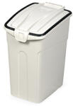 FOP Recipient Pentru Hrana Uscata, Oto, 16 l 25 x 16 x 34 cm, Diverse Culori: Alb - Gri, S10090200