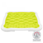 TRIXIE Farfurie Pentru Hranire Lenta, Licka, , n Snack, 20x20 cm, Lime Alb, 34952