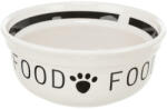 TRIXIE Castron Ceramic, 2.6 l 25 cm, Alb Negru, 24416