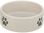 TRIXIE Castron Ceramic, Print Labute, 1.4 l 20 cm, Gri Deschis Gri, 25222