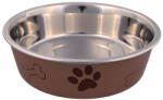 TRIXIE Castron Inox Cu Invelis De Plastic, 0.75 l 17 cm, Diferite Culori, 25243