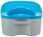 TRIXIE Castron Pentru Calatorie, Strong, Plastic, 21x11x21 cm, Gri Petrol, 24601