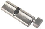 TTLock Секретна ключалка - патрон 120mm. - 60/60 мм, с врътка , цвят никел сатен