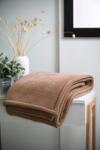 MoftX Patura Clayton 130x160cm, Culoare Cappuccino, 100% Poliester (P2D513005) Patura