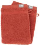  Set 2 Mănuși De Baie 15X21 Cm 100% Bumbac - Caramiziu | Mănuși Baie (7001125)