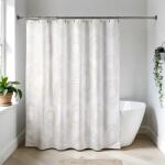  Perdea Duș Eva 180X180 Cm - Design Spirale - Alb (1100785) Perdea de dus