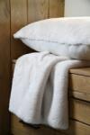 MoftX Patura Bostan 130x160cm, Culoare Crem, 100% Poliester (P2C695001) Patura