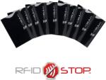 Koruma Suport pentru carduri de proximitate - Koruma (vertical, negru, logo argintiu) set de 10 bucăți (KUK-70VBLS10)